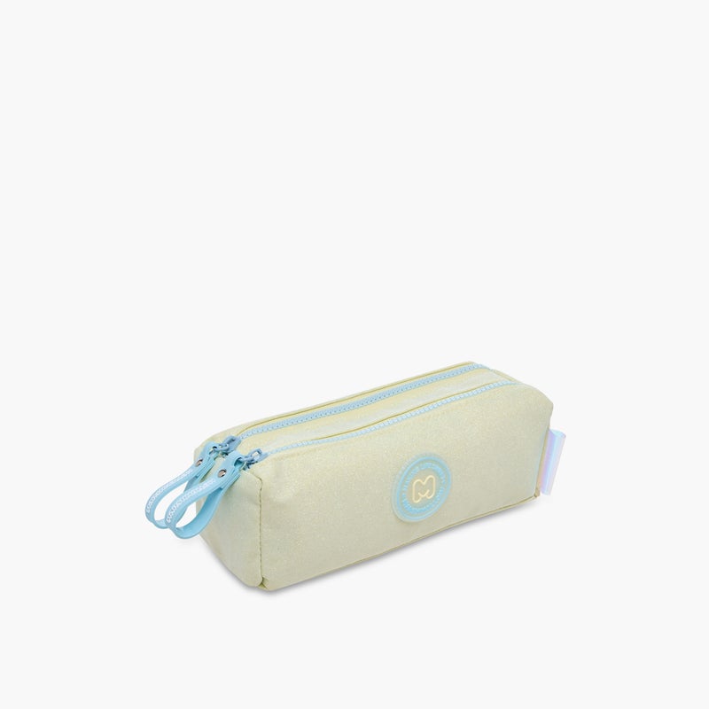 MARSHMALLOW Glittery Yellow Pencil Pouch for Kids - Image 2
